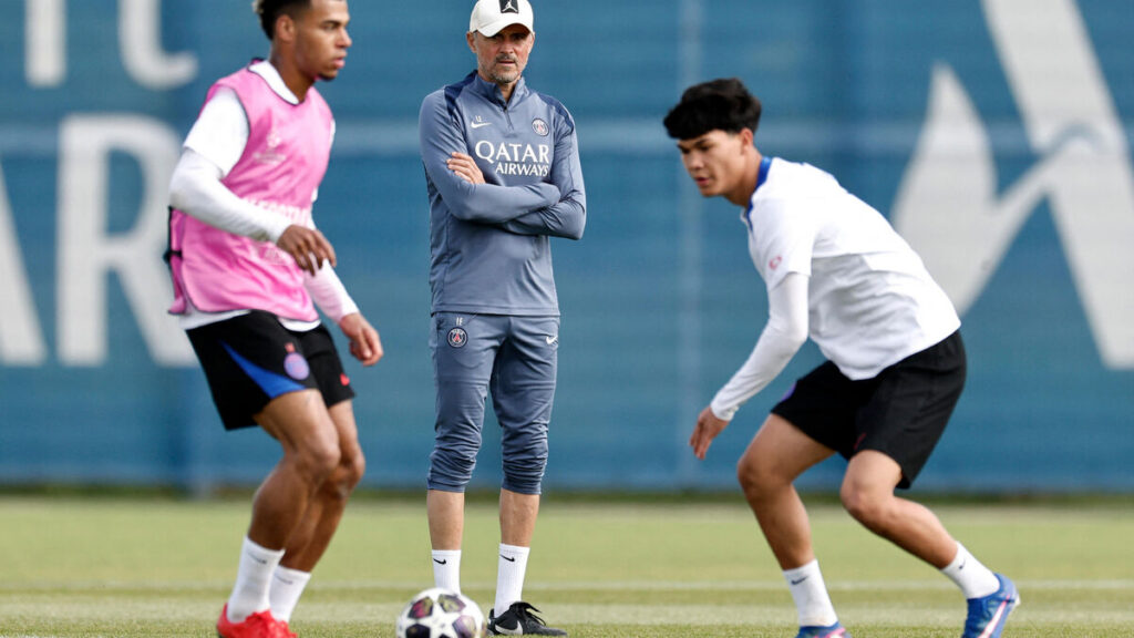 UEFA Champions League - Final - Paris St Germain Training