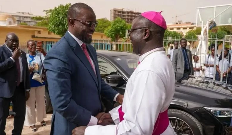 Popenguine: Ousmane Sonko meets Bishop André Guéye ahead of major pilgrimage
