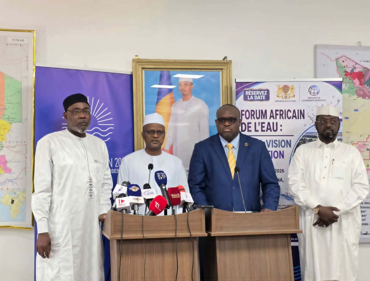 Chad to host the African Water Forum in 2026
