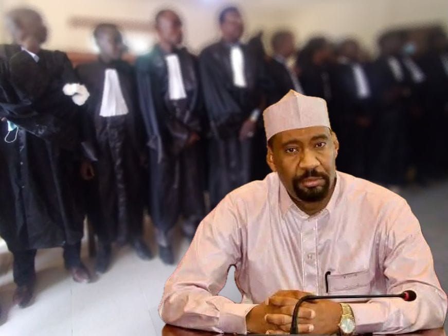 Chadian government officials meet with magistrates in N'Djamena