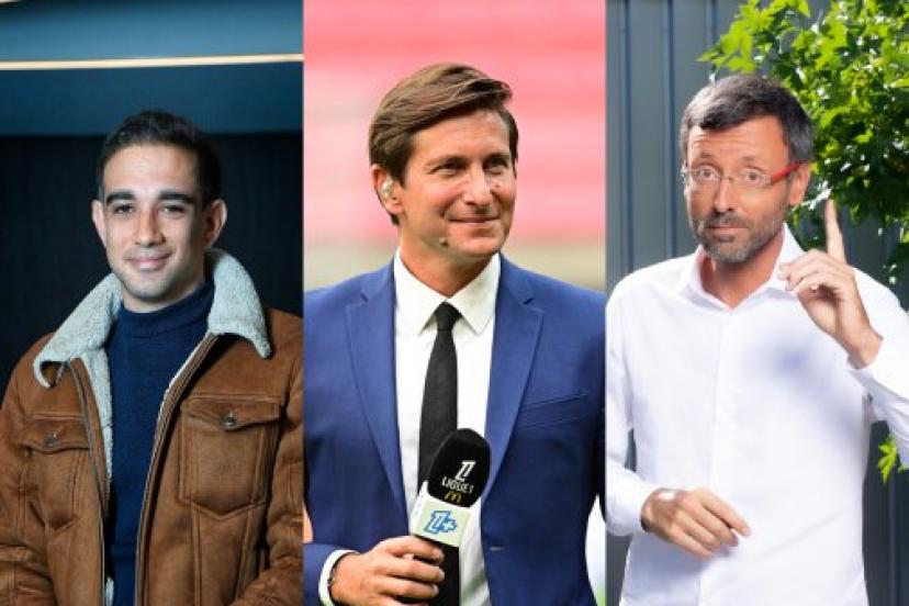 Paul Tchoukriel, Xavier Domergue and Olivier Ménard.