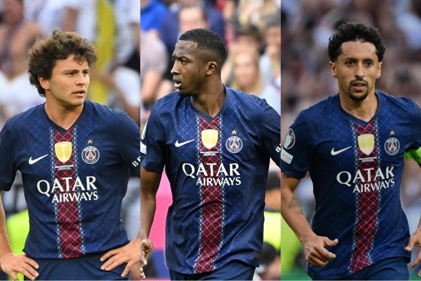 João Neves, Willian Pacho and Marquinhos received the top three ratings from fans