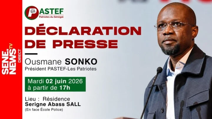 Ousmane Sonko addresses nation after Senegal's new cabinet formation
