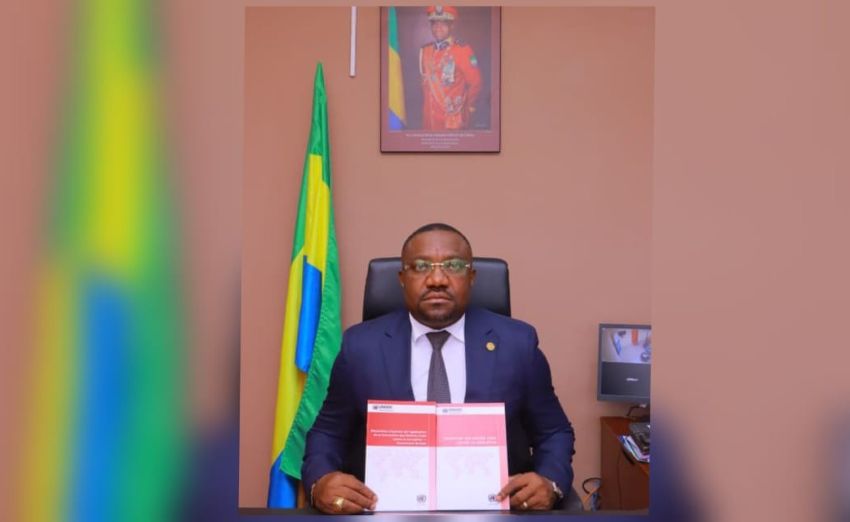 Séraphin Ondoumba, President of Gabon's National Anti-Corruption Commission