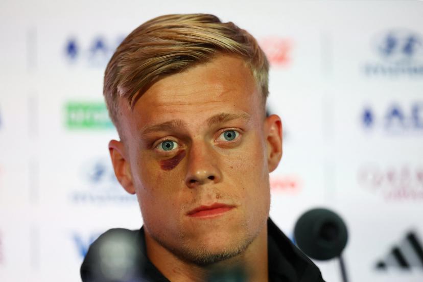 Jean-Paul van Hecke during the Dutch team press conference