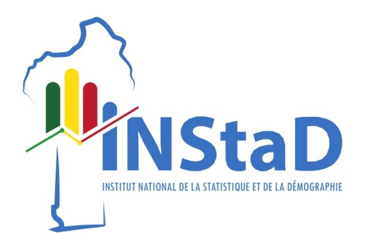 Logo of the Institut national de la statistique et de la démographie (INStaD)