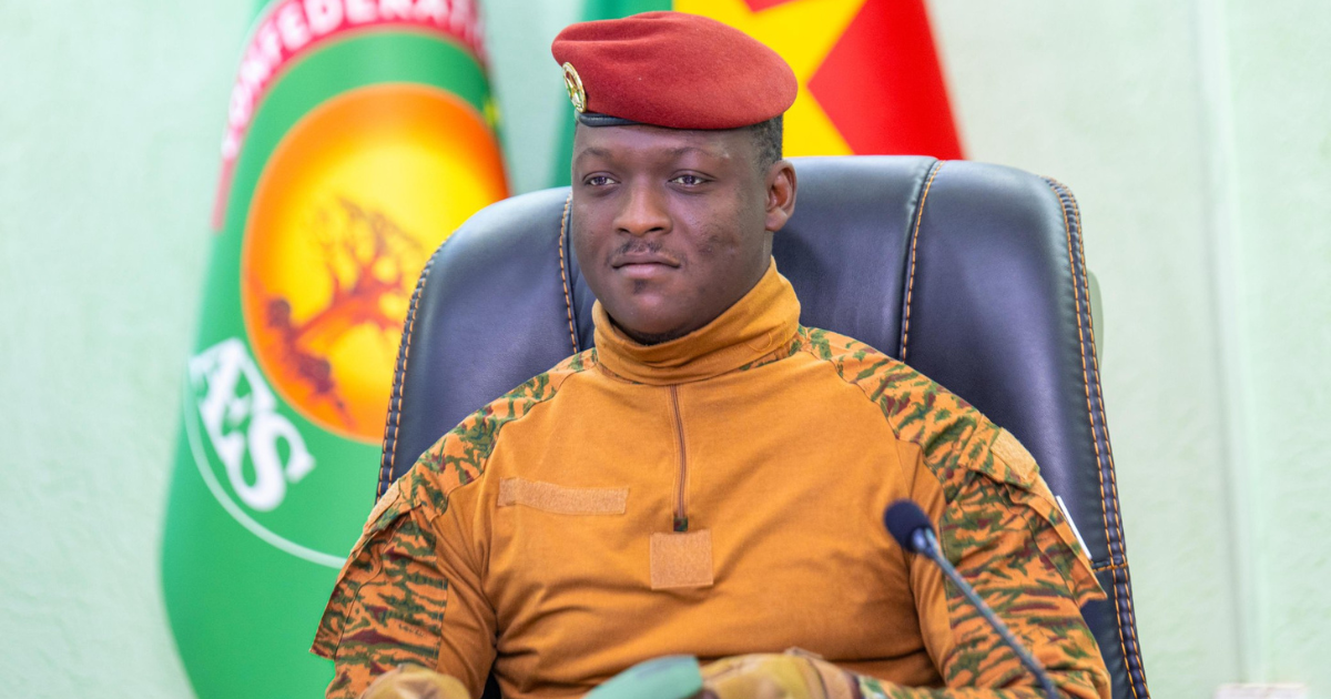 Captain Ibrahim Traoré of Burkina Faso