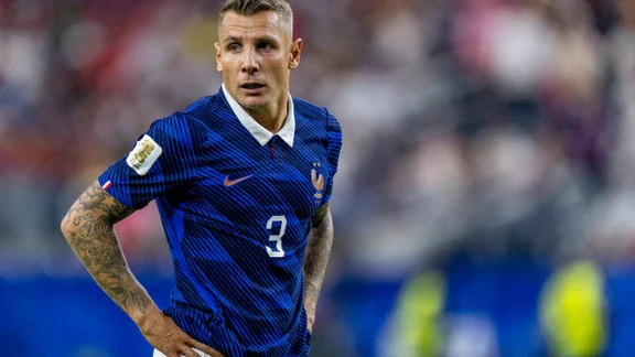Lucas Digne in action