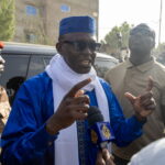 Chadian PM and presidential candidate Succes Masra votes in Presidential elections