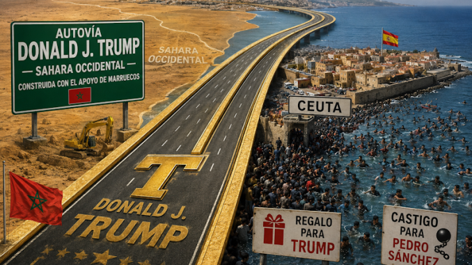 Moroccan highway named after Donald Trump
