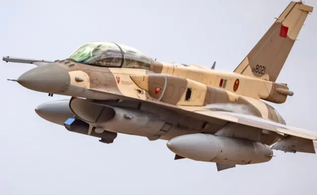 Moroccan F-16 fighter jet, an emblem of US-Morocco defense cooperation