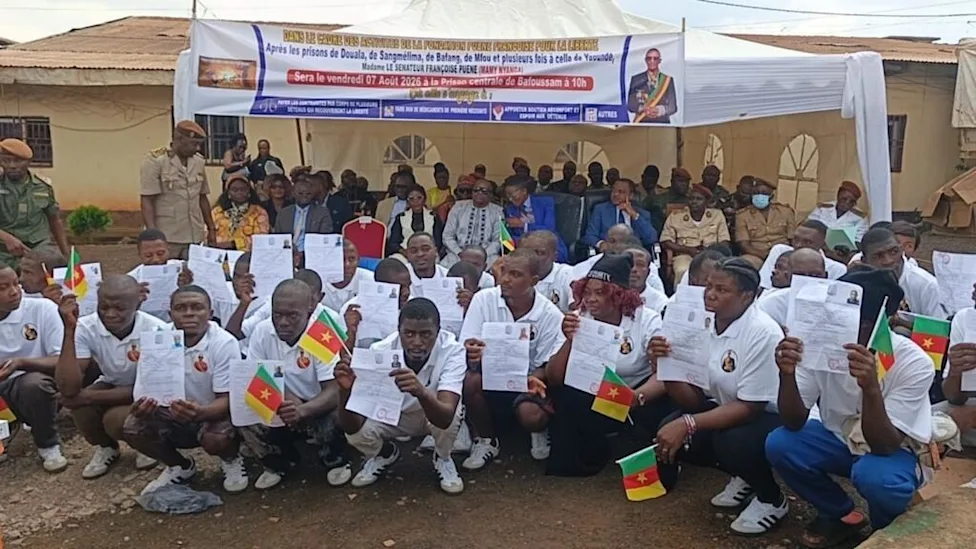Cameroon prison release: 38 young inmates freed after fines paid