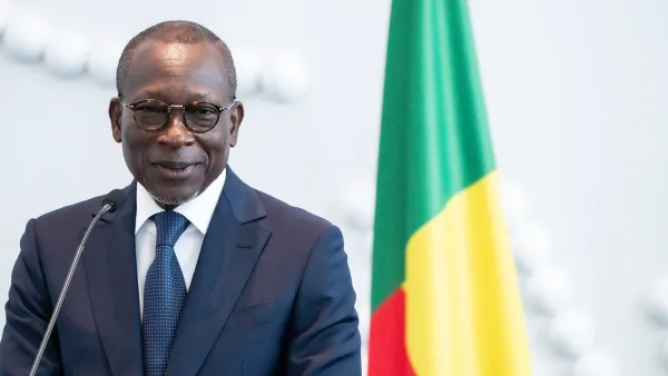 Patrice Talon, former President of Benin and President of the Senate