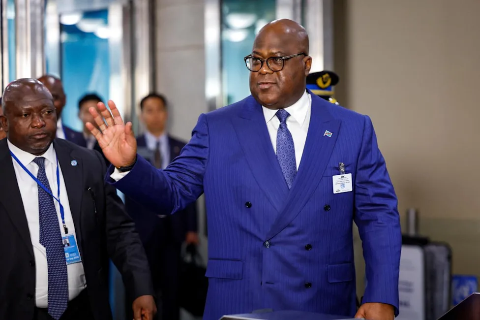 Congo president Felix Tshisekedi